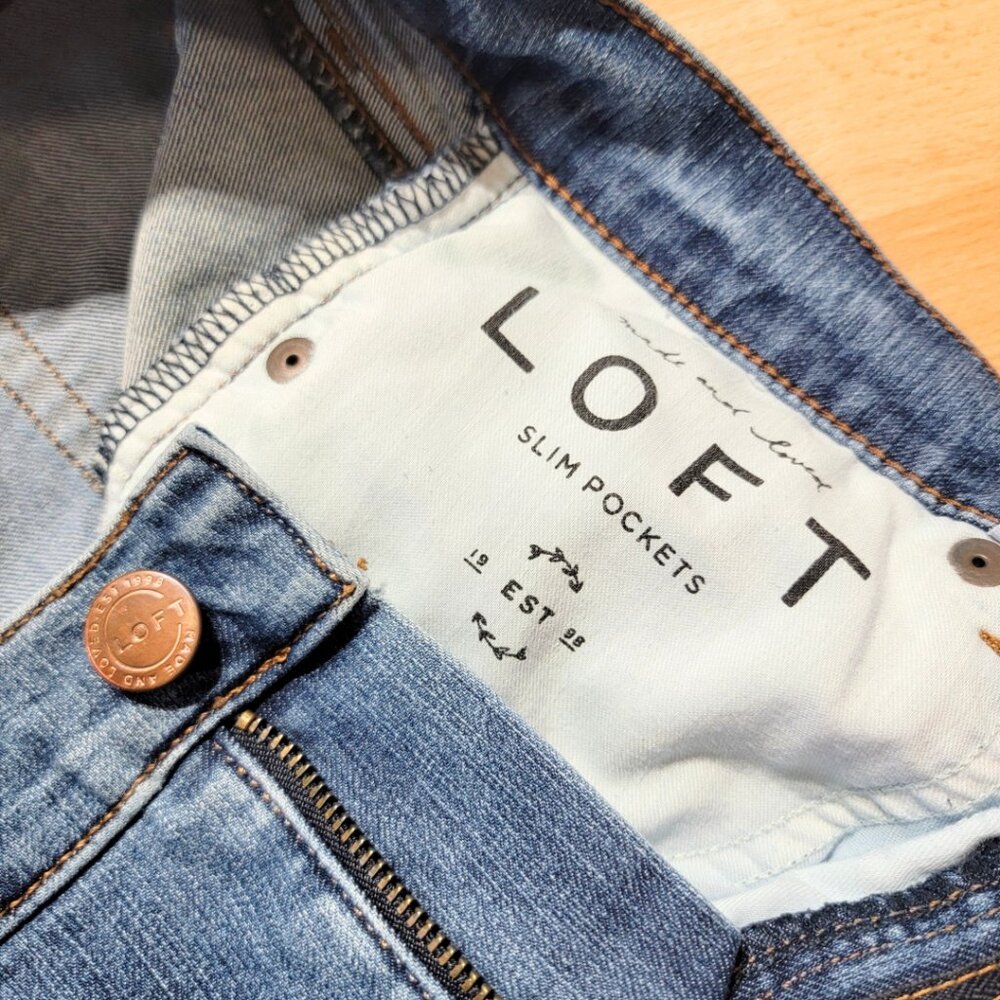 Loft Distressed Skinny Jeans | Size: 8/29 - Picture 10 of 13